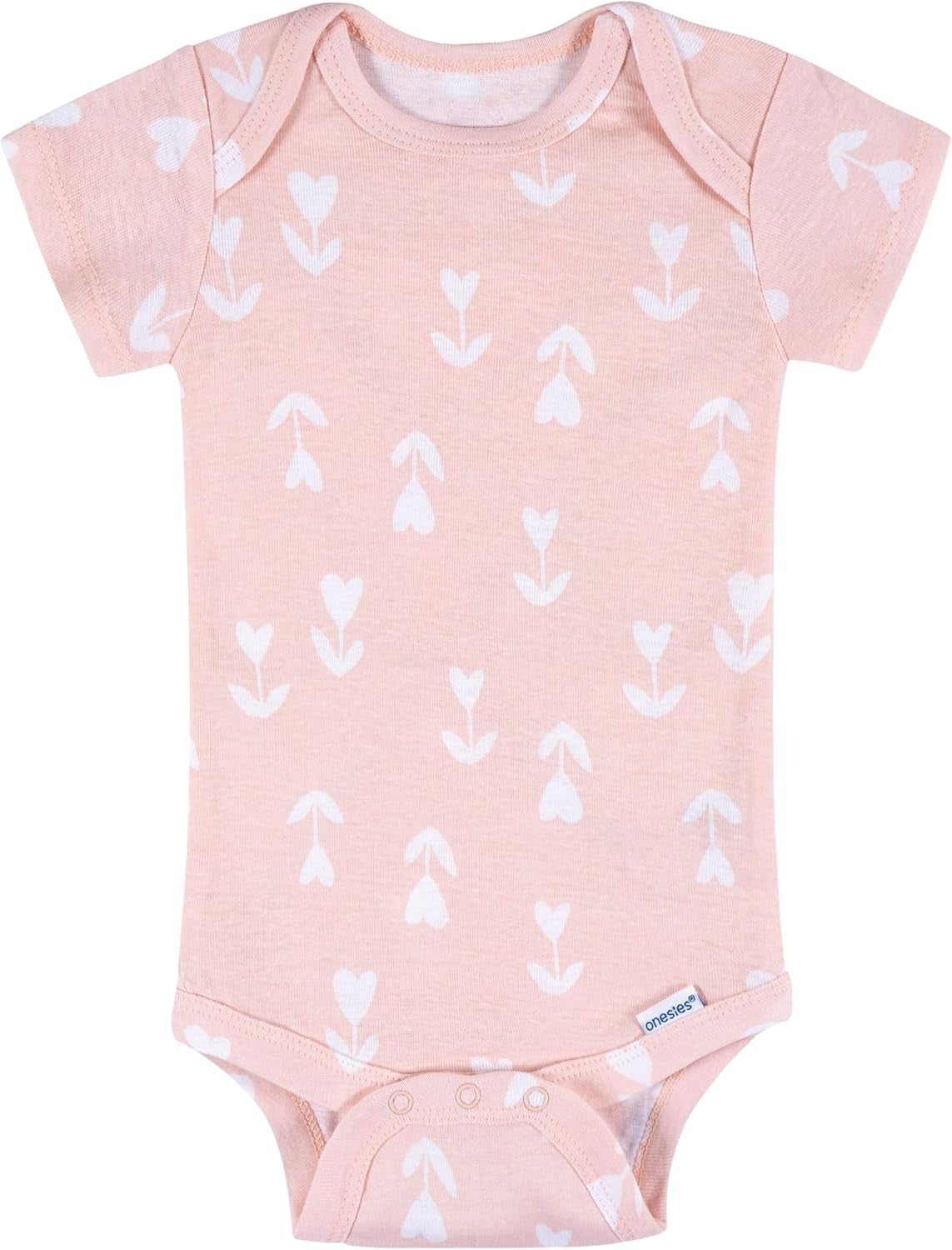 8-Pack Short Sleeve Mix & Match Bodysuits for Baby Girls