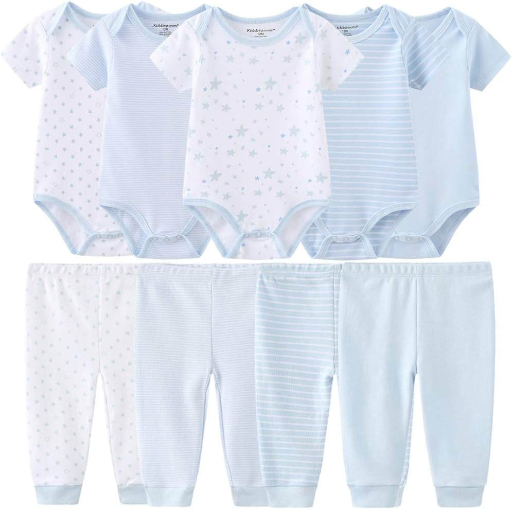 Unisex 19-Piece Baby Layette Essentials Gift Set for Newborns