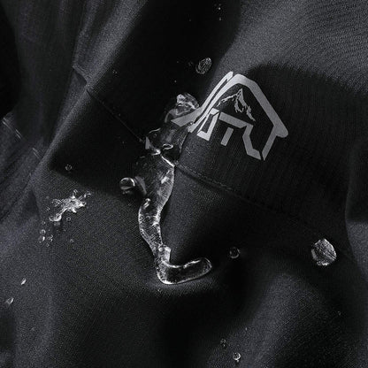 Men'S Lightweight Waterproof Hooded Rain Jacket Outdoor Raincoat Shell Jacket for Hiking Travel