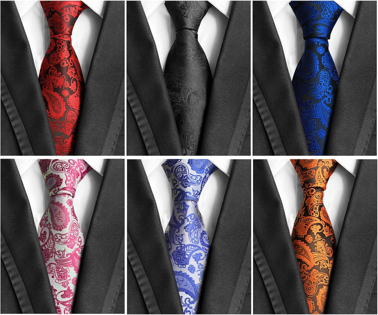 Elevate Your Style with Our Men's Classic Jacquard Necktie - Perfect for Weddings, Business, and Groomsmen