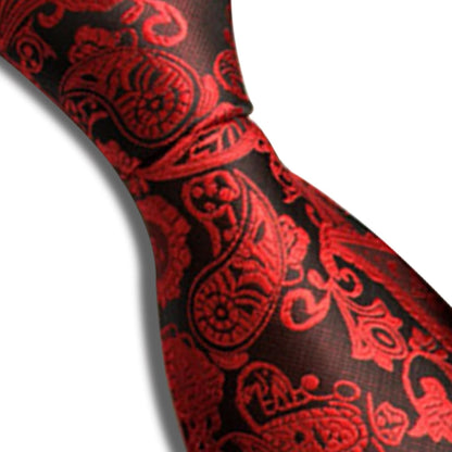 Elevate Your Style with Our Men's Classic Jacquard Necktie - Perfect for Weddings, Business, and Groomsmen